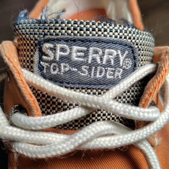 Sperry top sider orange youth size 2 m - Picture 3 of 7